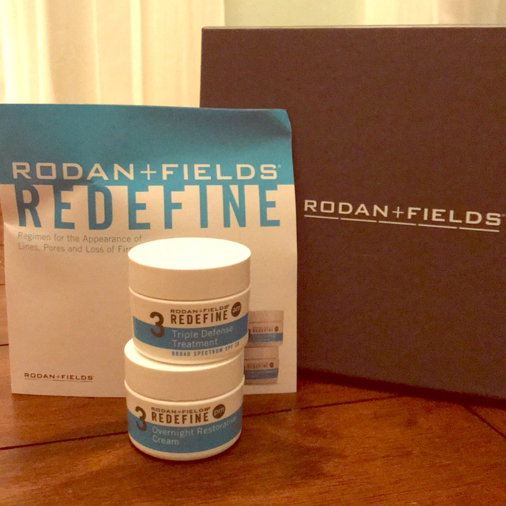 Rodan + Fields Redefine AM and PM moisture creams